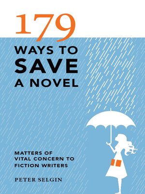 cover image of 179 Ways to Save a Novel